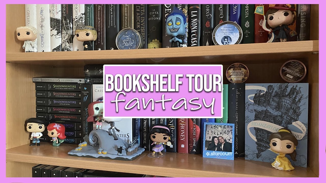 BOOKSHELF TOUR 2021 pt. 1 - speciale 100 iscritti!