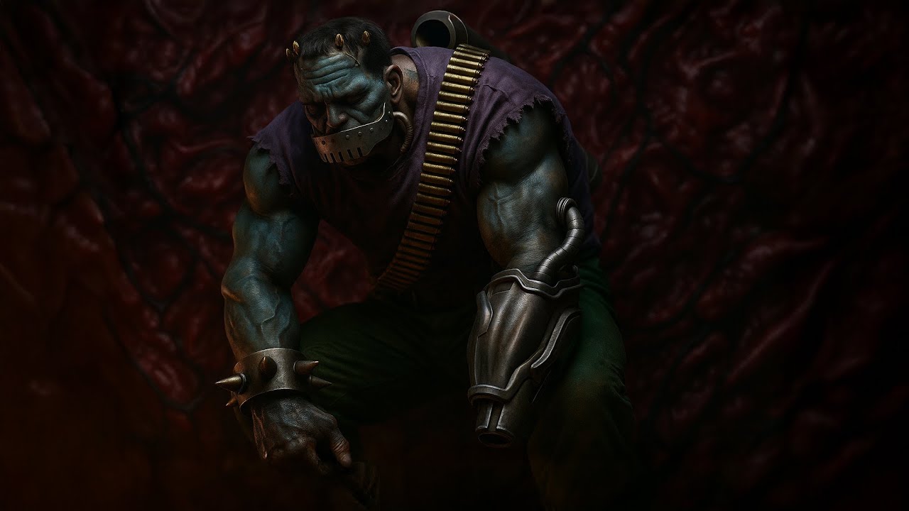 🧪 🔩 Cyber-Stein: ¡El Monstruo de Guillermo del Toro en presente en Goat! 🎬👁️‍🗨️