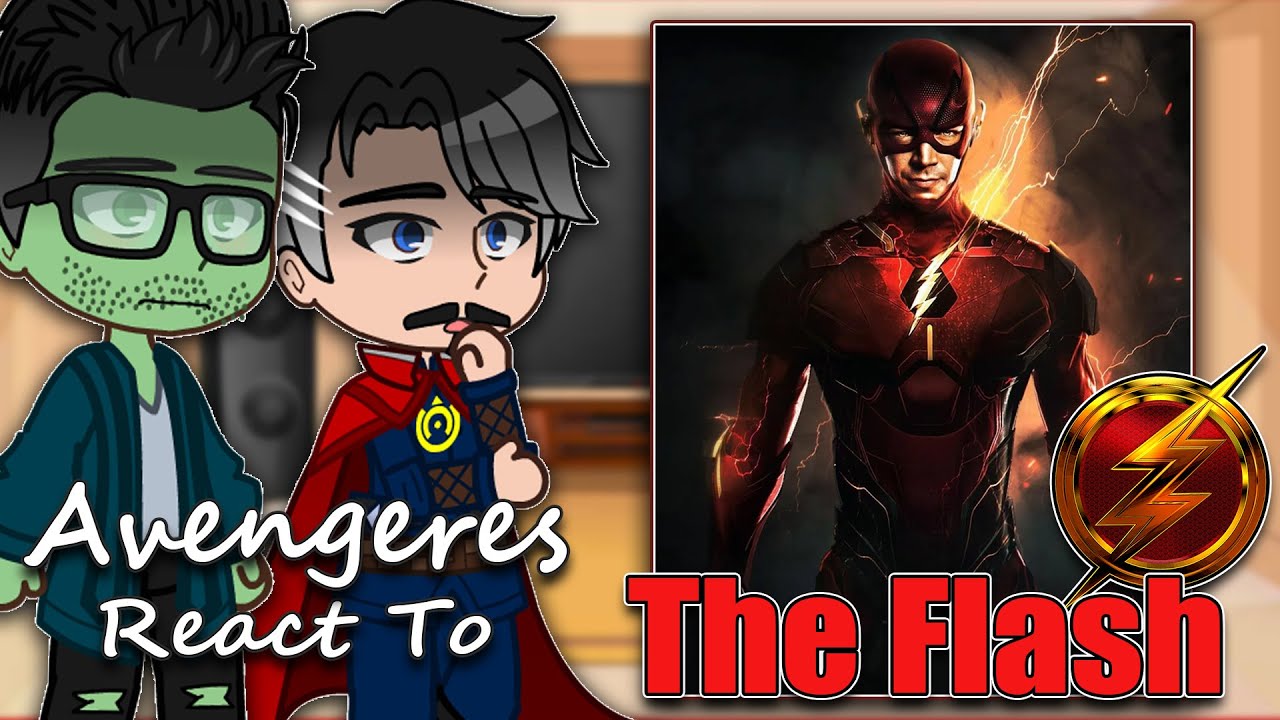 Avengers React To The Flash | Barry Allen | Gacha react |  Full Video