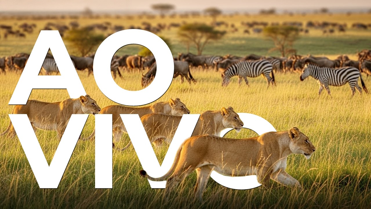 AO VIVO: ÁFRICA SELVAGEM | Maratona 24H: O Ciclo da Morte e a Batalha Sangrenta dos Predadores