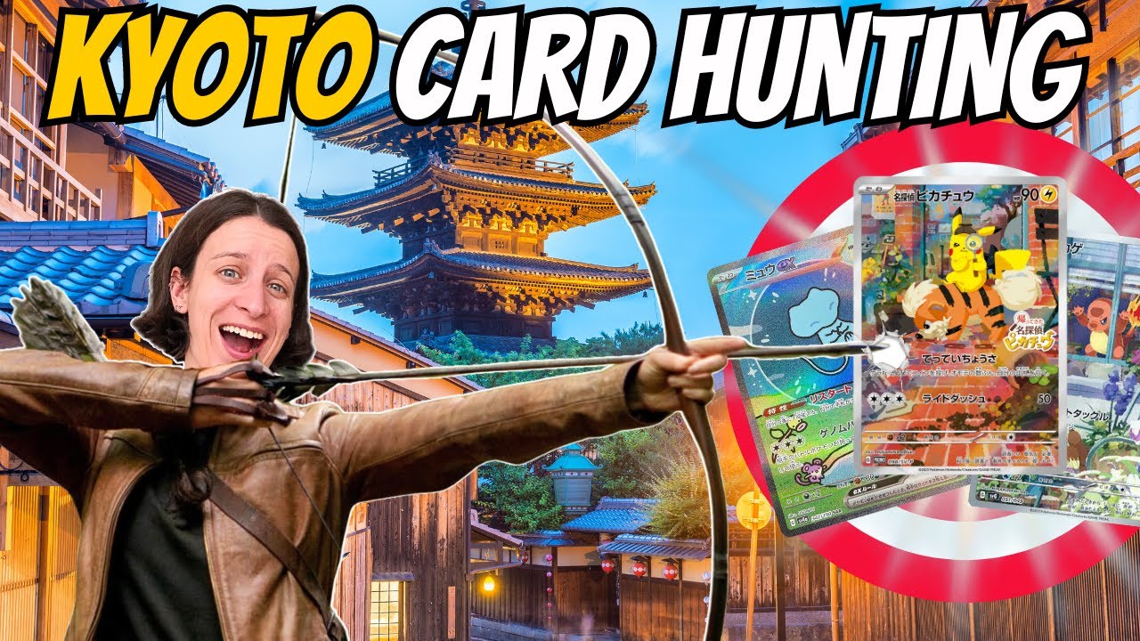 POKEMON CARD HUNTING IN KYOTO, JAPAN! 🇯🇵