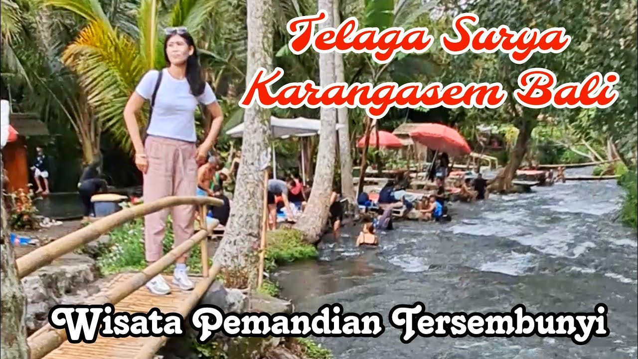 Telaga Surya Karangasem Bali | Wisata alam tempat pemandian tersembunyi. #telagasuryakarangasem