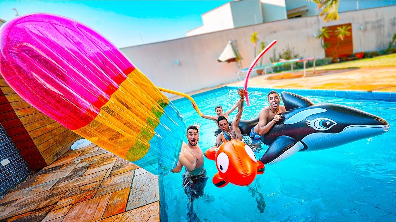NOVOS PRESENTES PARA NOSSA PISCINA !
