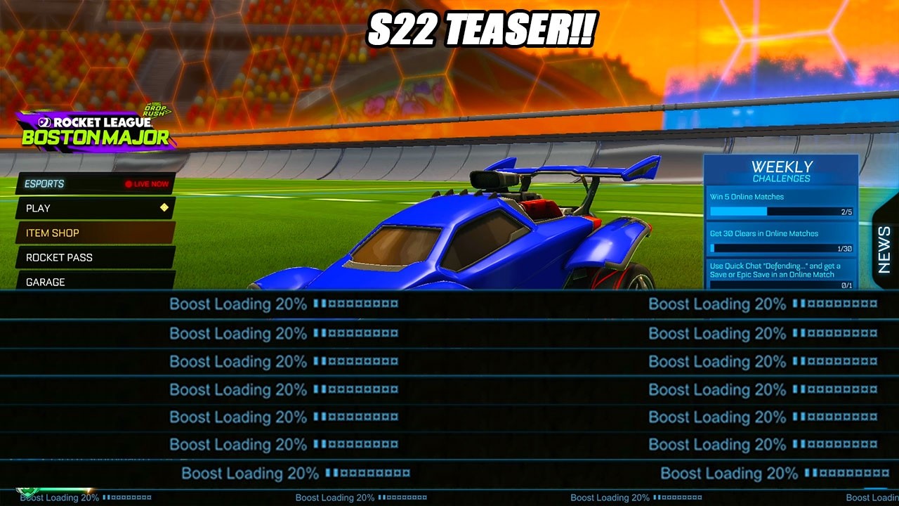 *НОВЫЙ* Тизер 22 сезона Rocket League!! - Тизер Rocket League
