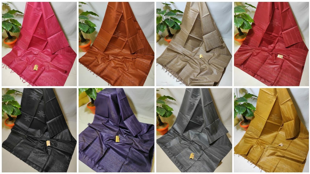 Exclusive Collection Of Pure Tussar Silk Sarees | Free Shipping In India
