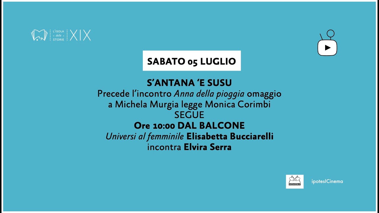 Elisabetta Bucciarelli 
incontra Elvira Serra - Isola delle Storie 2025
