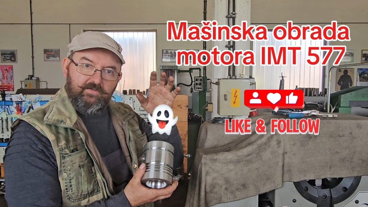 Mašinska obrada motora IMT 577
