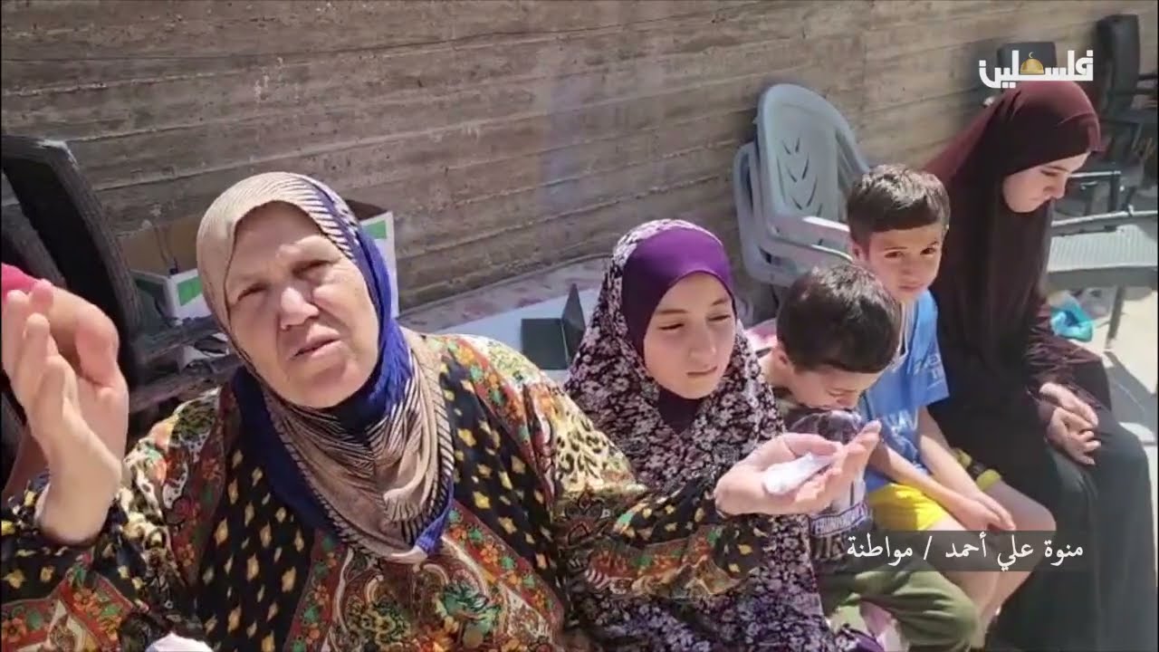 نقطة تماس من قرية كفر الديك قضاء سلفيت التي تشهد هجمة استيطانية وانتهاكات يومية يشنها الاحتلال