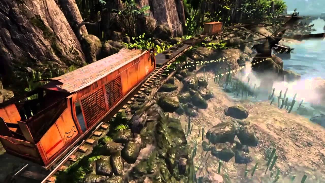 Забавные моменты с Дрейком в Uncharted 2 и 3.