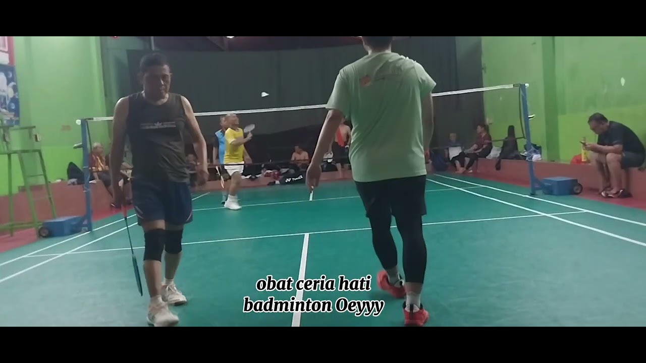 Mr; Mansyur/Iran vs Hadir H /Hadi 🏸 Tue 17 Feb 2026 7.00 wib #badminton #gormandala #bojonggede 
