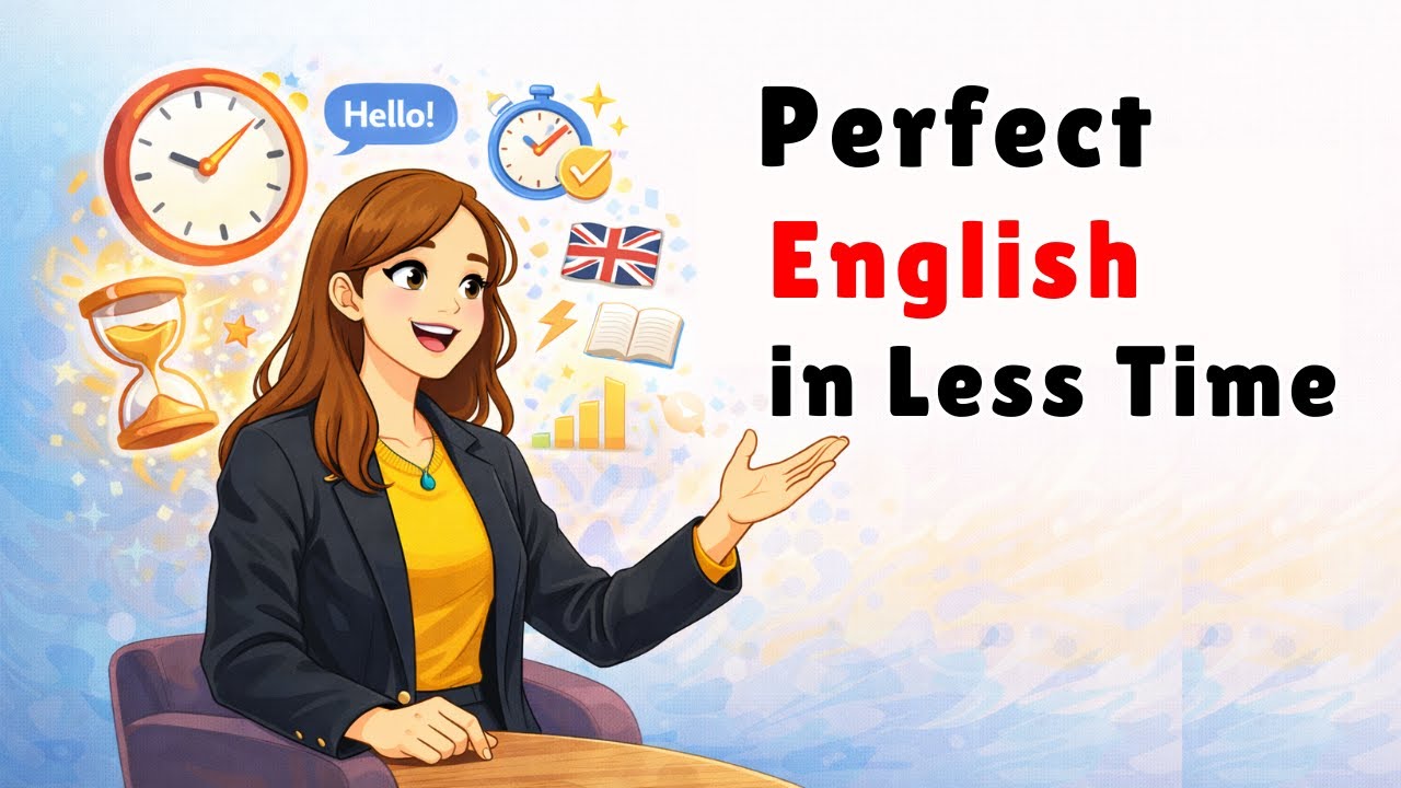 Perfect English in Less Time | Simple TipsThat Really work | Speak Fluently Confidently & Naturally