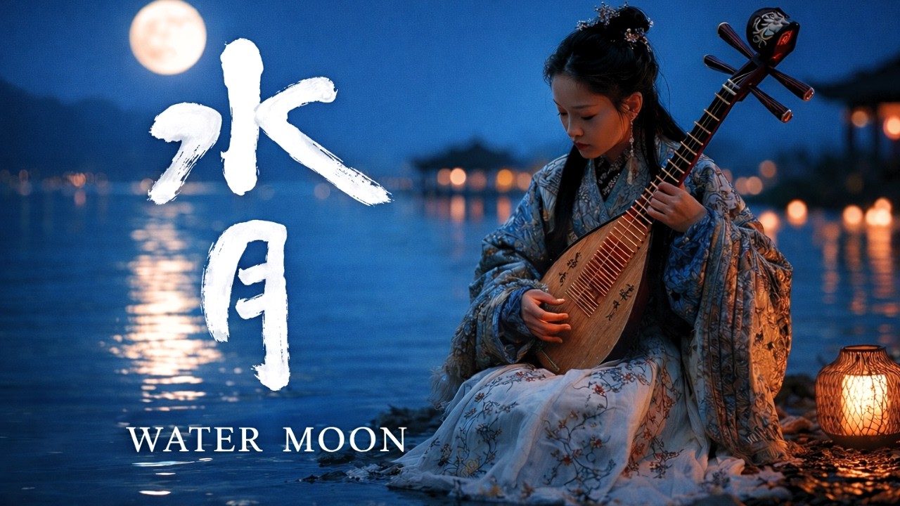 Water Moon | Sonidos Tradicionales Chinos para el Sueño Profundo y la Meditación | Relajación Total