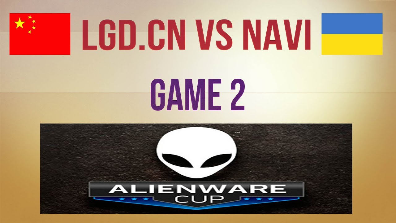 LGD.cn vs NaVi g.2 Grandfinal Alienware Cup 1