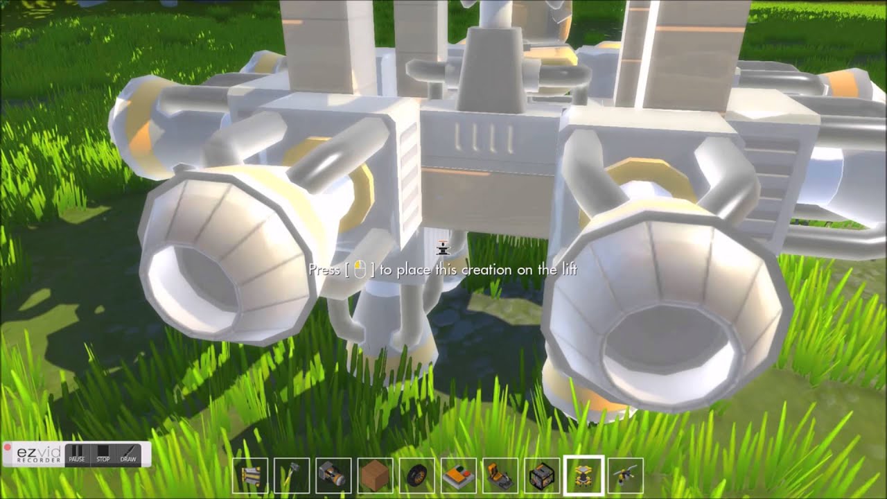 Scrap Mechanic Cubic Aircraft