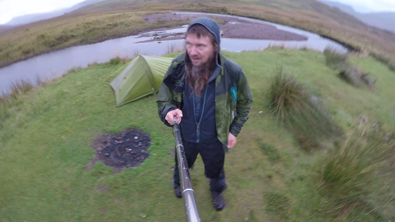 Wild camping by Inveroran Hotel on West highland way