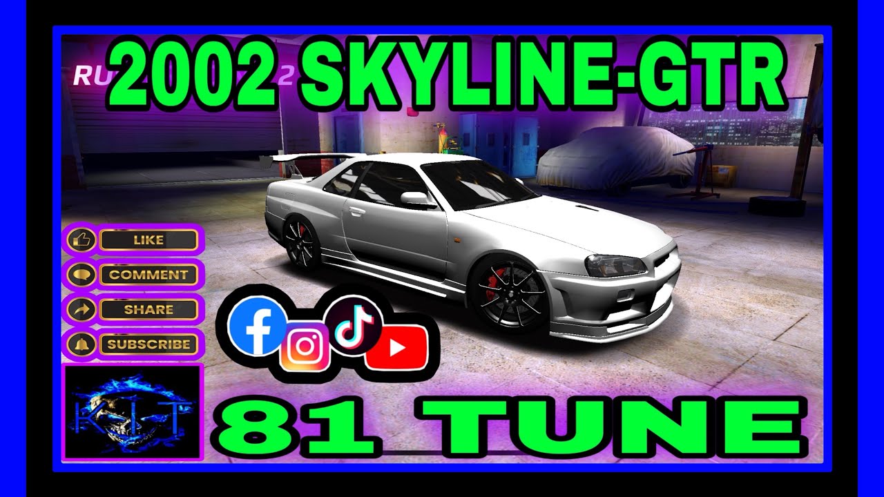 ❤️&zwj;🔥2002 SKYLINE-GTR R34❤️&zwj;🔥 81 TUNE&hellip;NO GLITCH&hellip;thanks for watching&hellip;RUSH RACING2