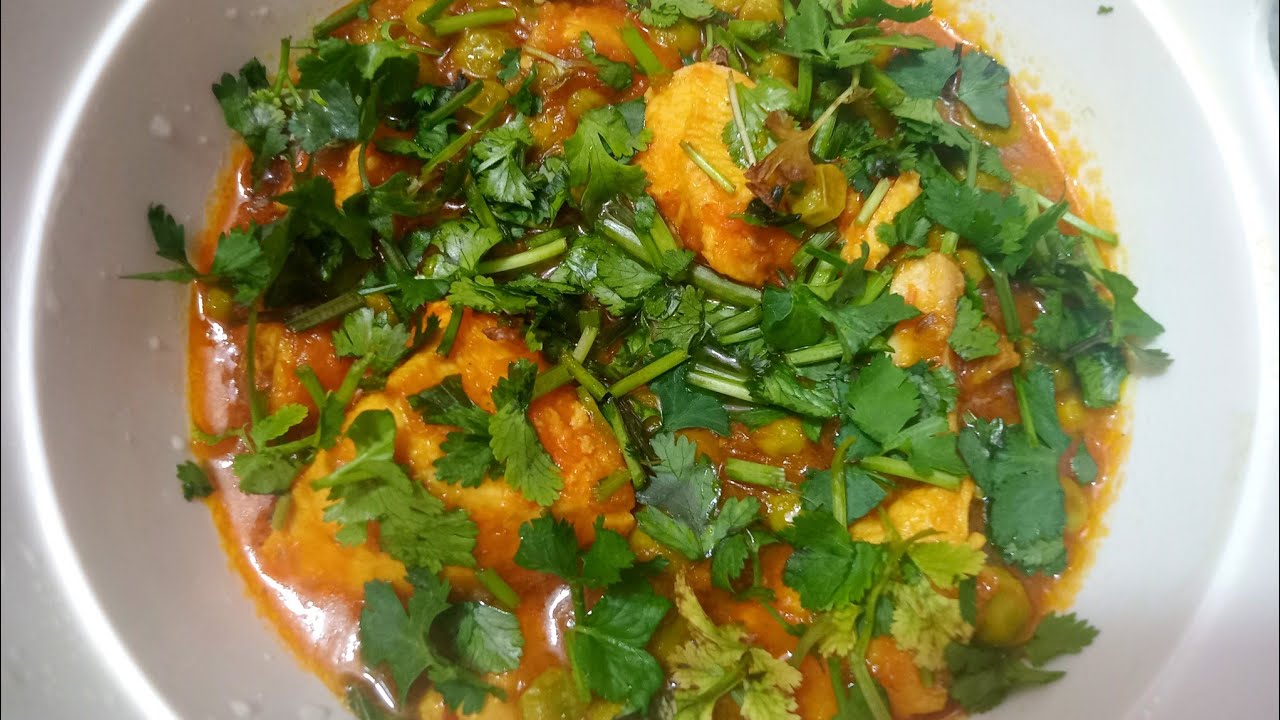 Chicken Matar Masala recipe - Sehri Special recipe -Chicken Peas recipe - By Delicious Flavours 