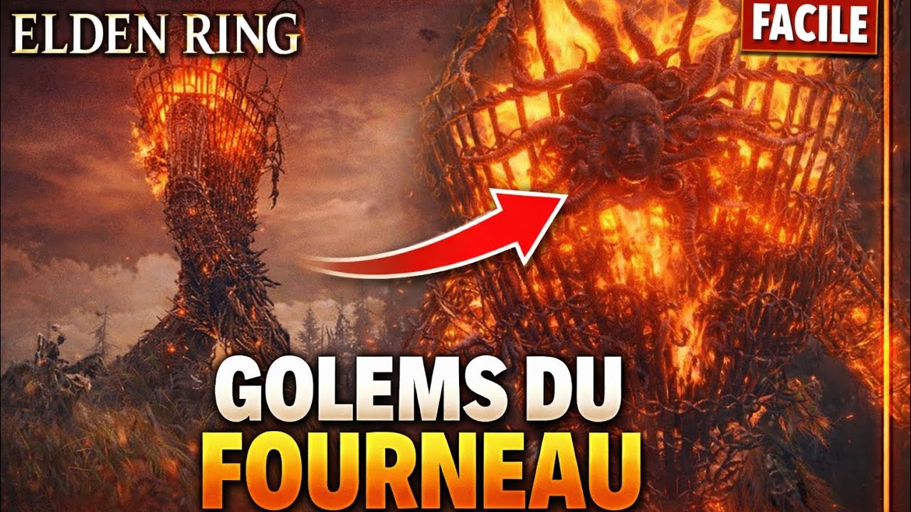Comment VAINCRE TOUS les Golems du Fourneau FACILEMENT dans Elden Ring DLC (Guide Ultime)