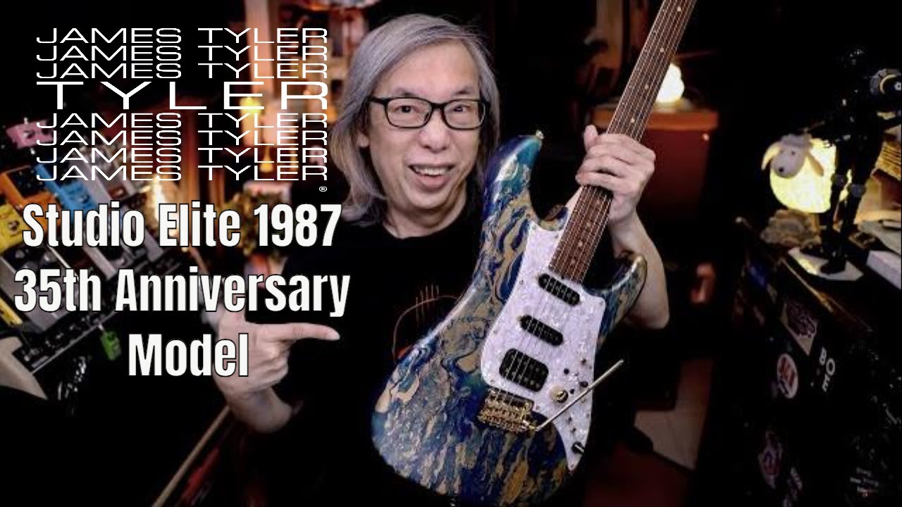 Какая красота!! Модель James Tyler Studio Elite 1987 года, выпущенная к 35-летию компании.