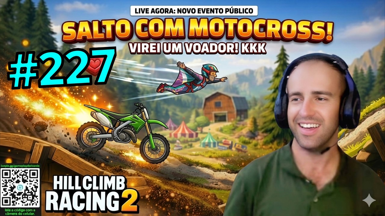 #227 - LIVE DE HILL CLIMB RACING 2 INFORMATION IN THE DESCRIPTION BELOW PARTE 227 @GAmeplaydoRicardo