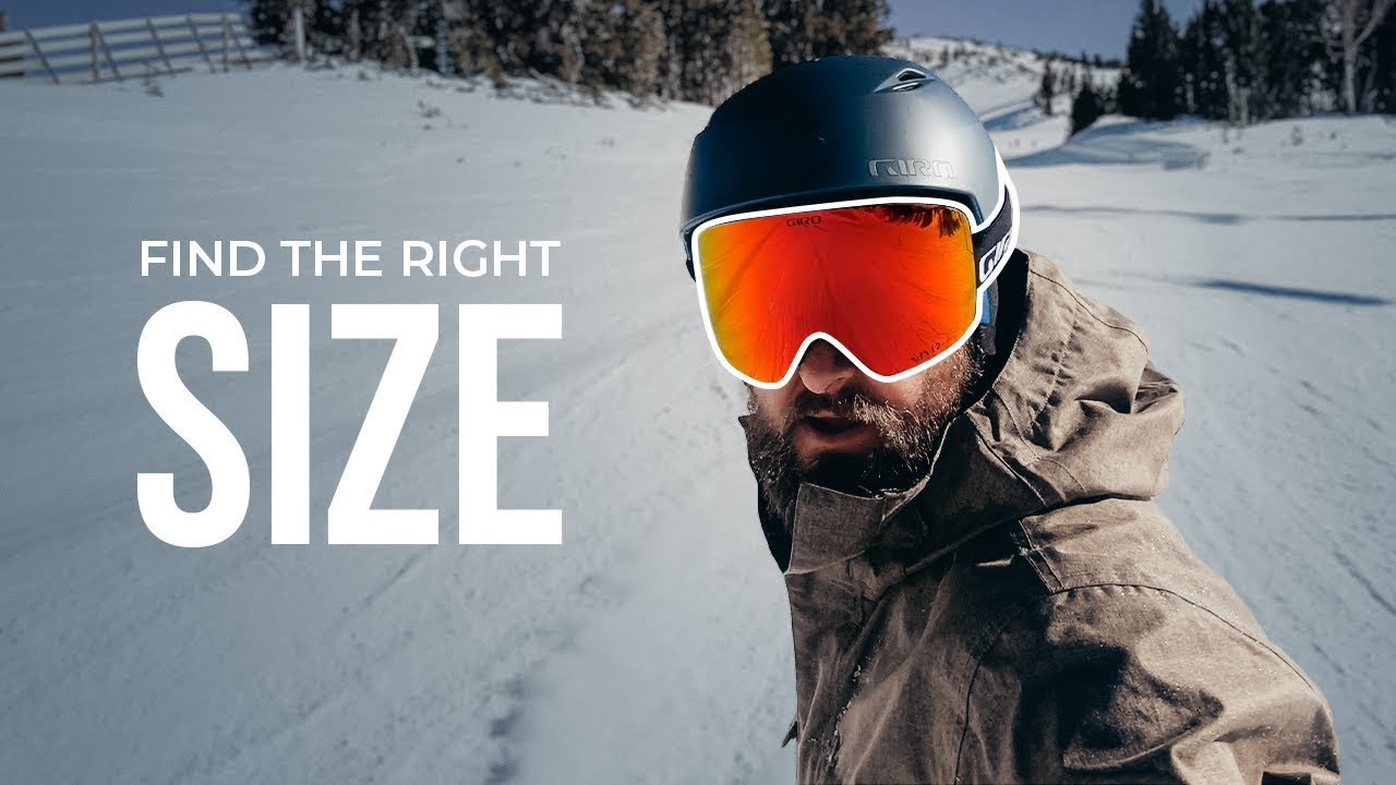 Giro Snow Goggle Size Guide – Fit Comparison & Try-On