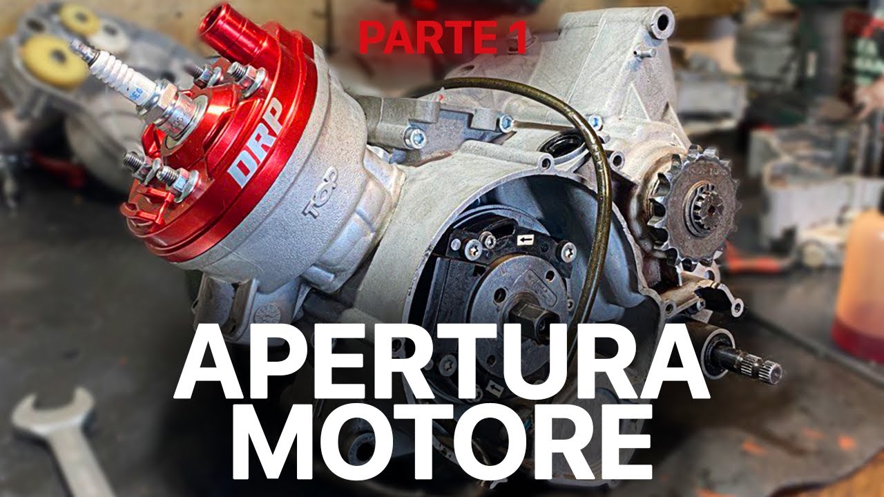 COME APRIRE UN MOTORE MINARELLI AM6 - ELABORAZIONE COMPLETA TPR86 PVL - PARTE 1