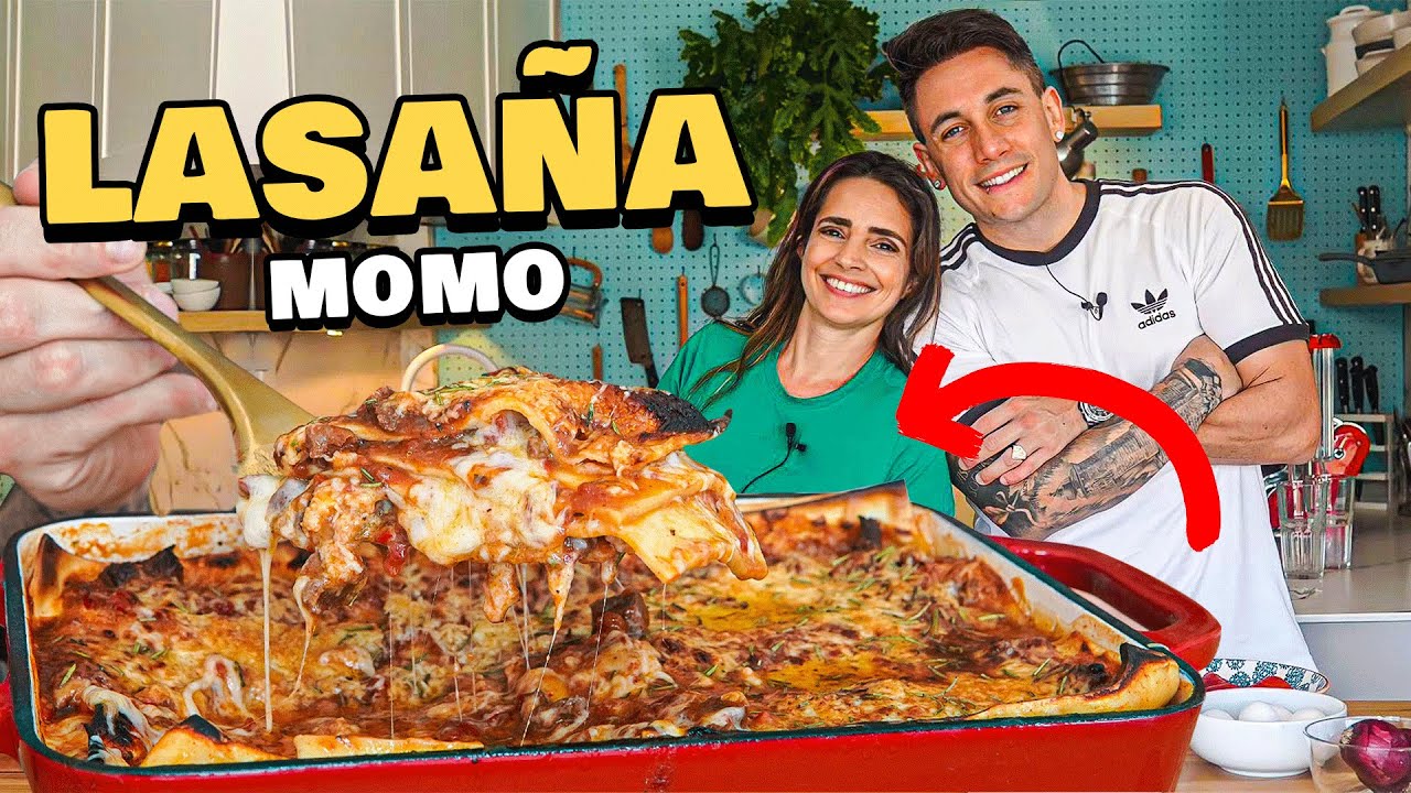 Nunca hubiera hecho Lasa&ntilde;a AS&Iacute; si no fuera por MOMO 😱 Receta de Lasa&ntilde;a de carne y masa de Lasa&ntilde;a