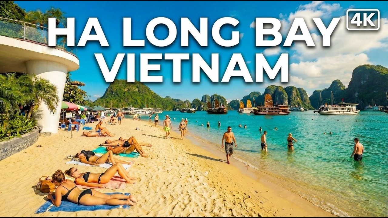 Ha Long Bay Vietnam 4K — This Place Doesn't Look Real | Virtual Tour 4K Ultra HD