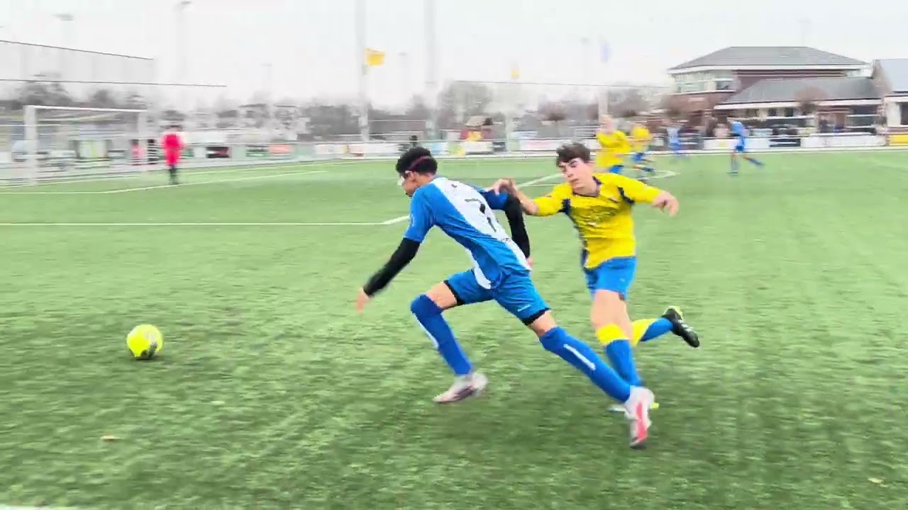 Hooglanderveen JO15-1 - ASC Waterwijk JO15-1 (beker 16-12-2023) 0-3