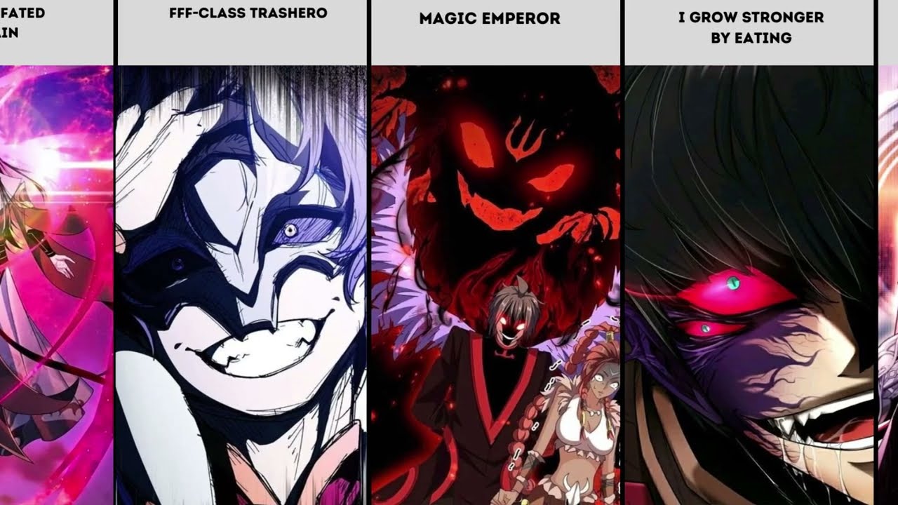 Top 10 Best EVIL MC Manhwa Where MC is the Villain