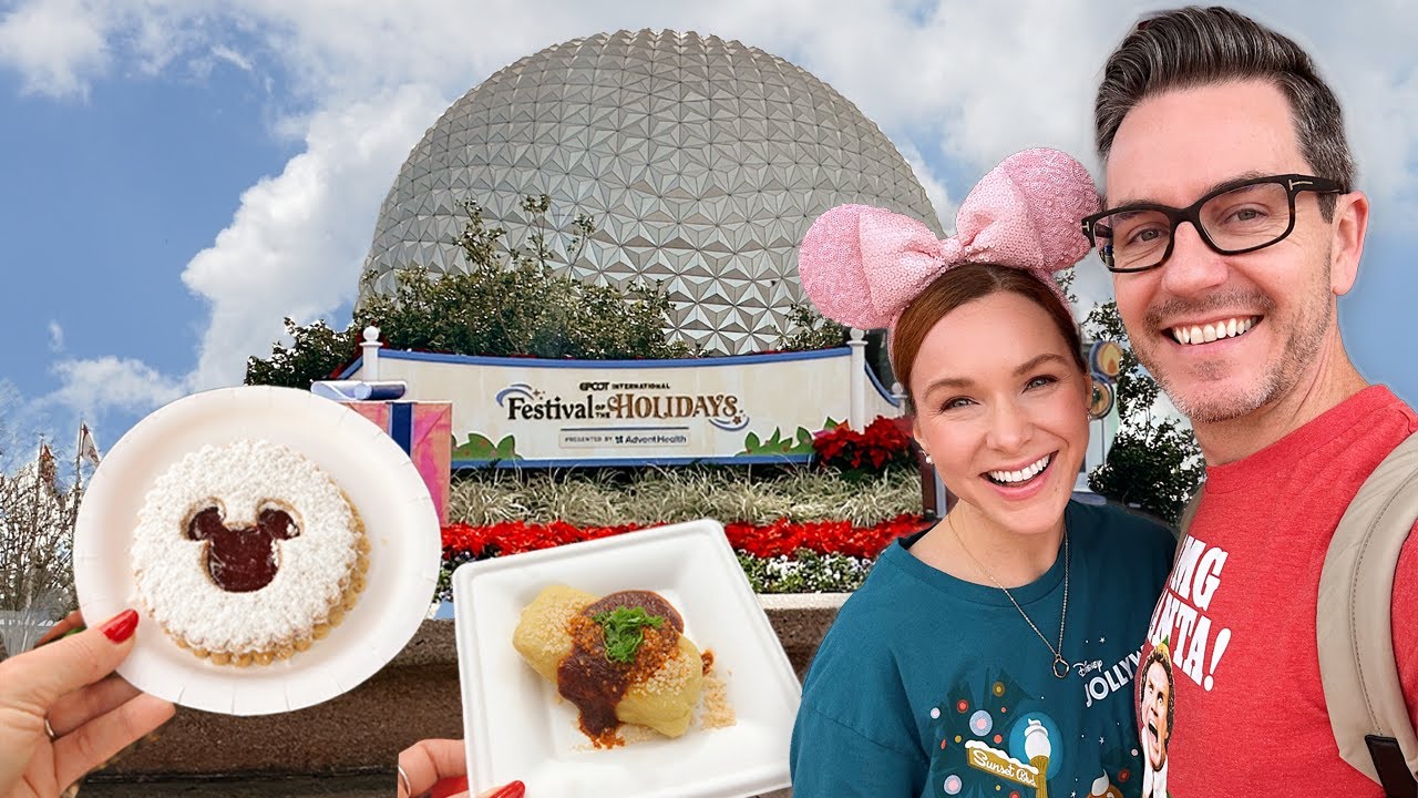 Праздник EPCOT 2025 🎄 + Прогулка с печеньем!