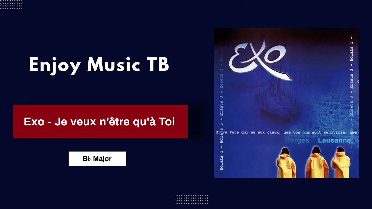 Exo - Je veux n'être qu'à Toi (Piano Tutorial)