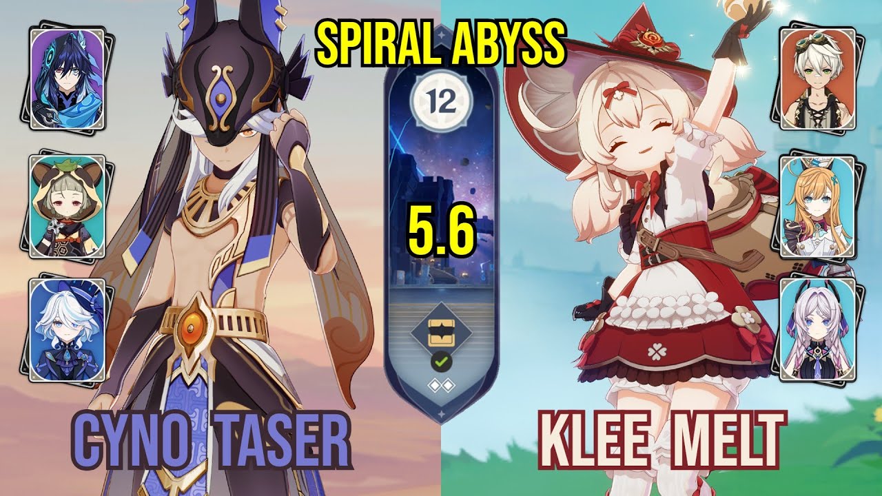 C0 Cyno Taser + C1 Klee Melt | Spiral Abyss 5.6 | Genshin Impact