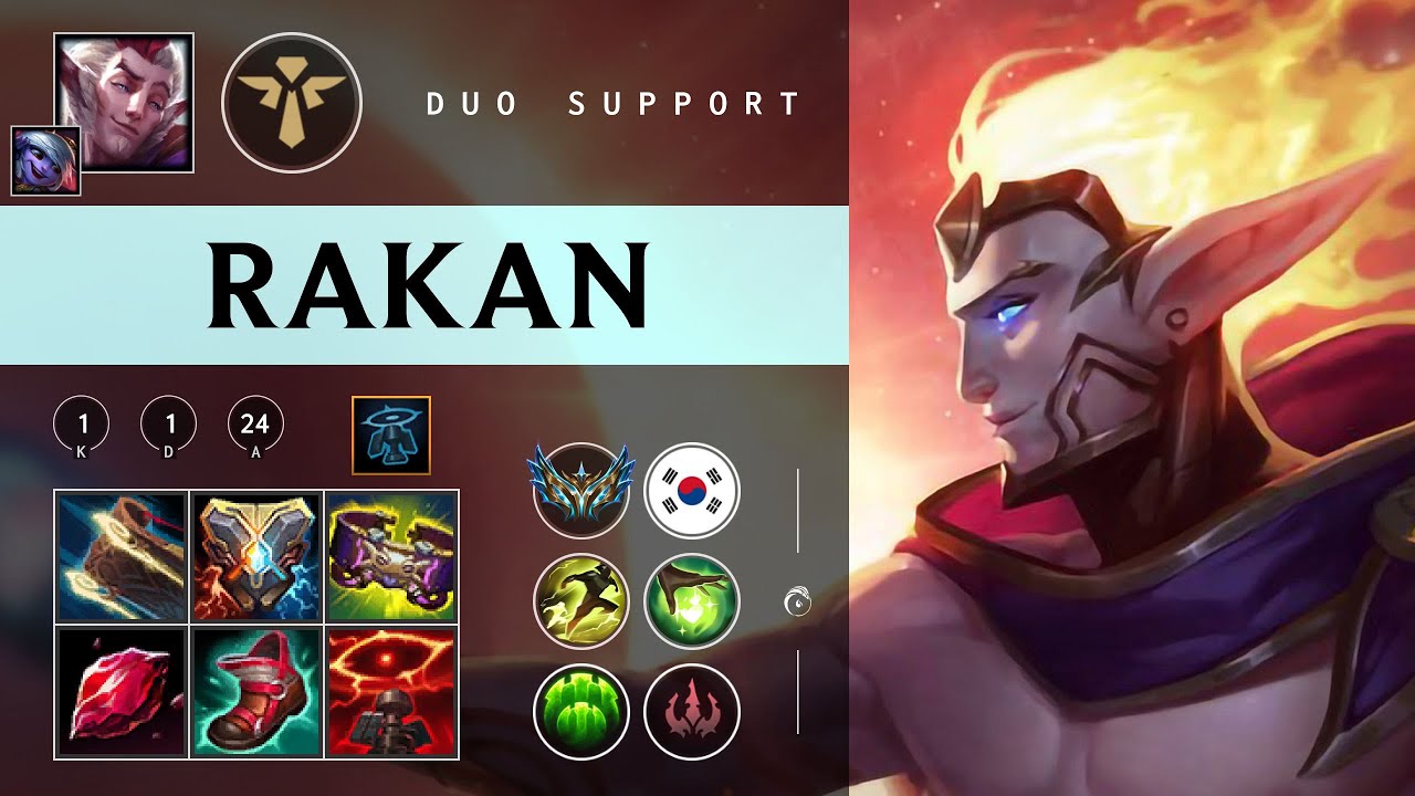 Rakan Support vs Alistar - KR Challenger Patch 26.02