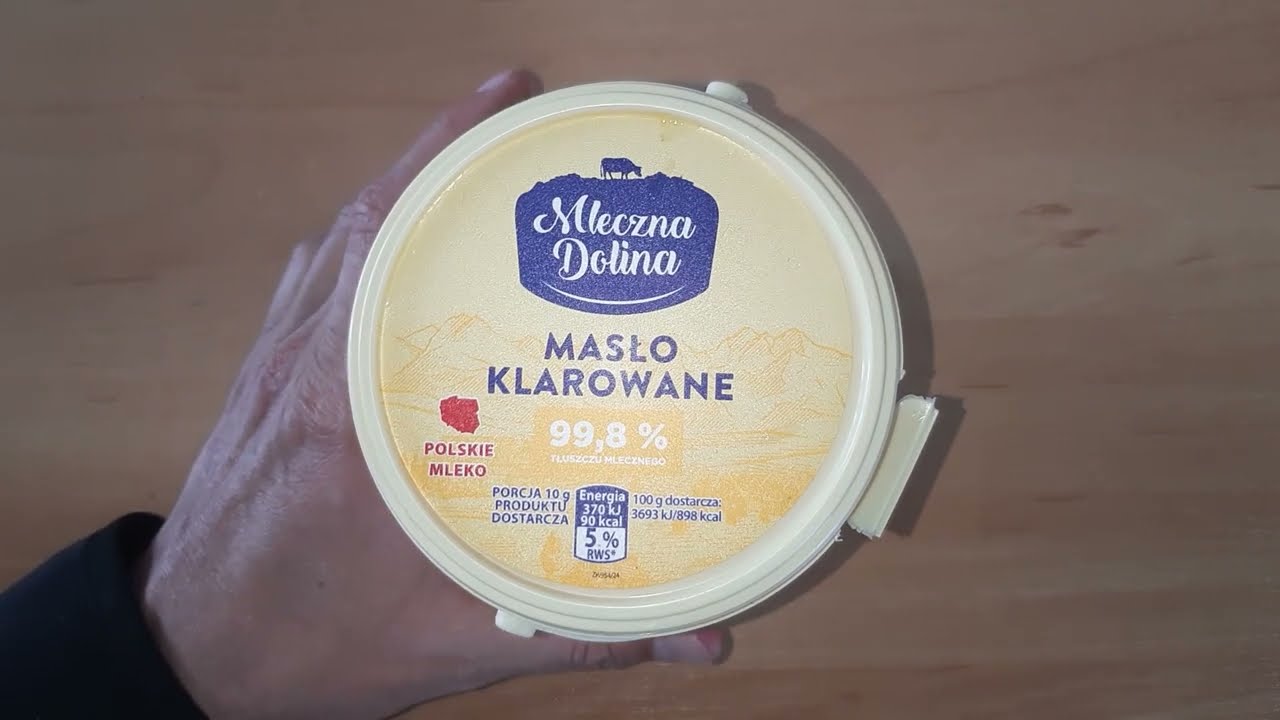 Mleczna Dolina masło klarowane - opinie, recenzja, wartość odżywcza, zastosowanie, cena