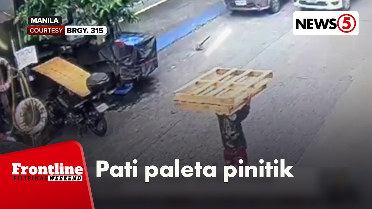 Insidente ng pagnanakaw sa Maynila, sapul sa video | Frontline Weekend