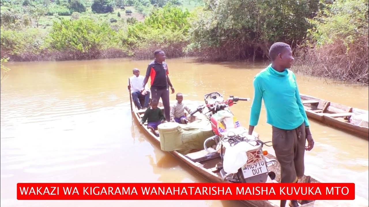 WAKAZI WA KIGARAMA WANAHATARISHA MAISHA KUVUKA MTO RUVUBU