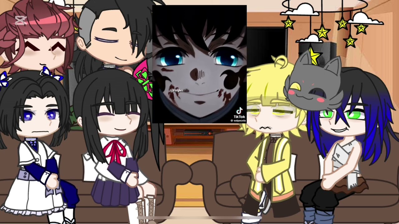 kamaboko Squad (menos nezuko) Reaccionan a Muichiro Tokito •Ship!•
