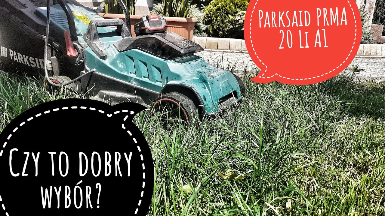 Drugi sezon z kosiarką Parkside PRMA 20-Li A1 z Lidl - czy warto kupić?