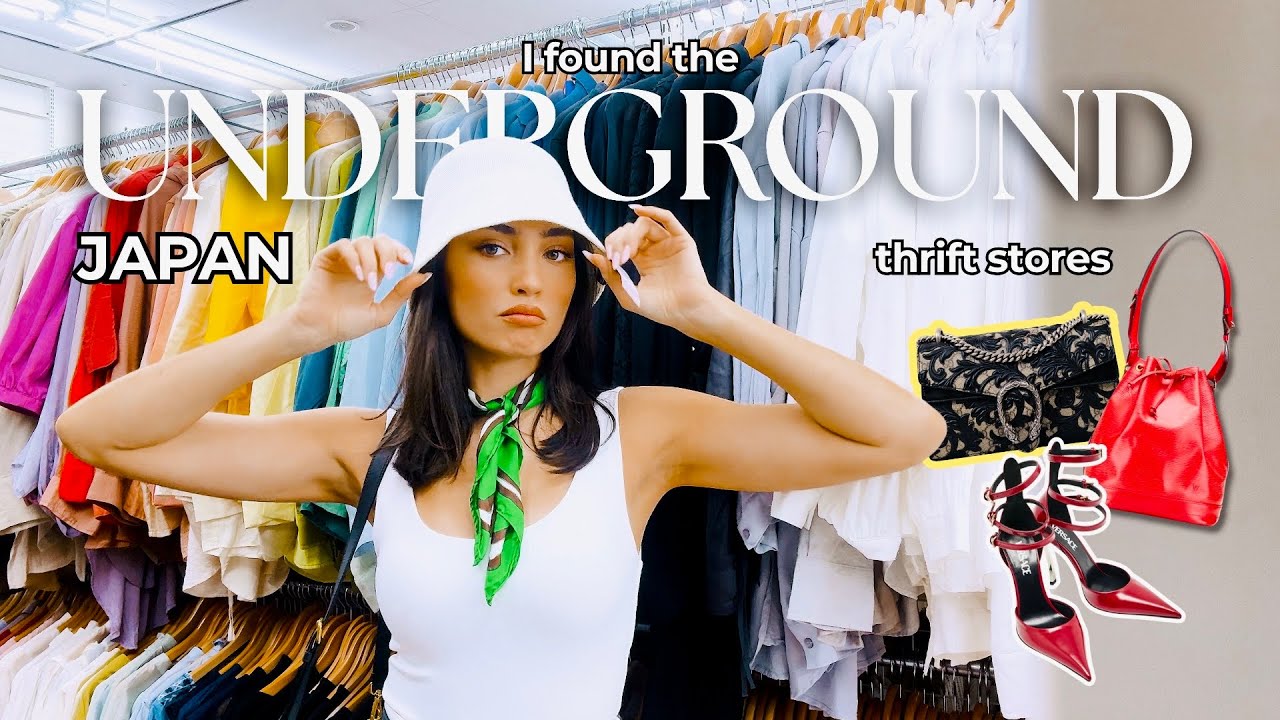 I found the UNDERGROUND REAL thrift stores in JAPAN 🇯🇵