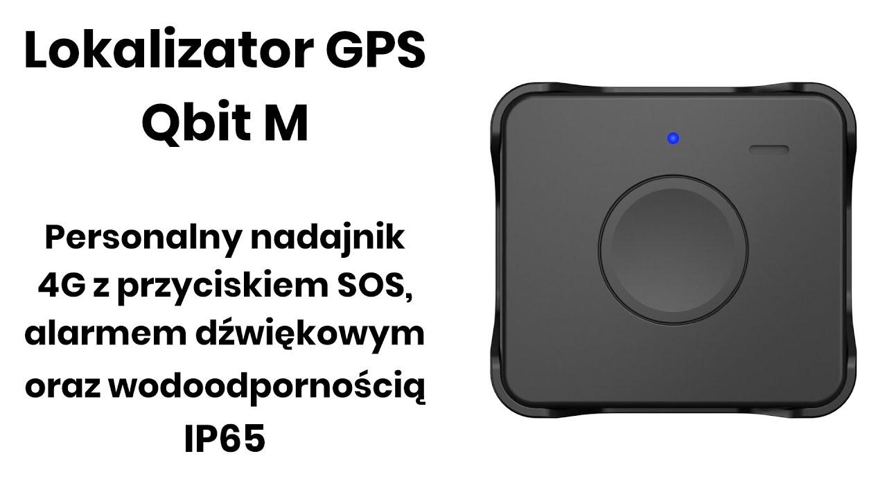 Qbit M - Personalny Lokalizator GPS 4G