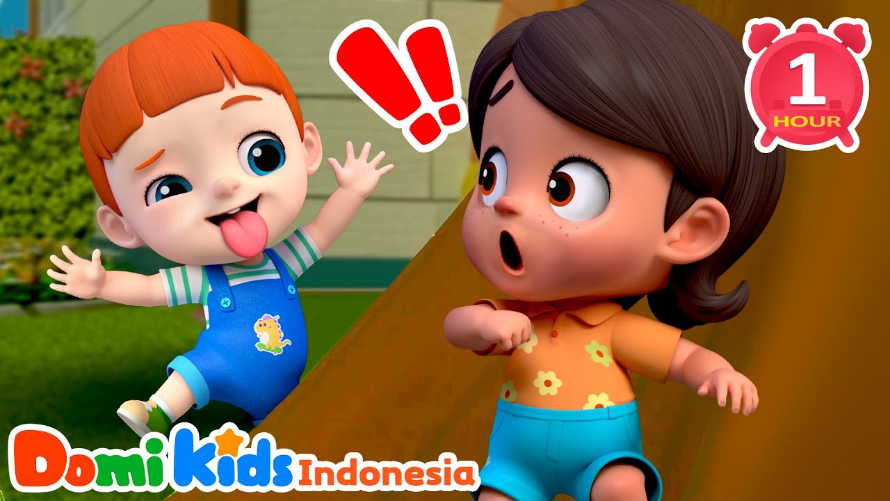 👶Cilukba Peek A Boo Song 😍 Lagu Bayi Lucu dan Seru! 🎶 | Kumpulan Lagu Anak Indonesia | Domi Kids