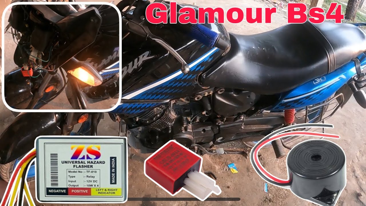 Glamour BS4 bike indicator light billing nahi kar raha hai meter consult kharab ho gaya