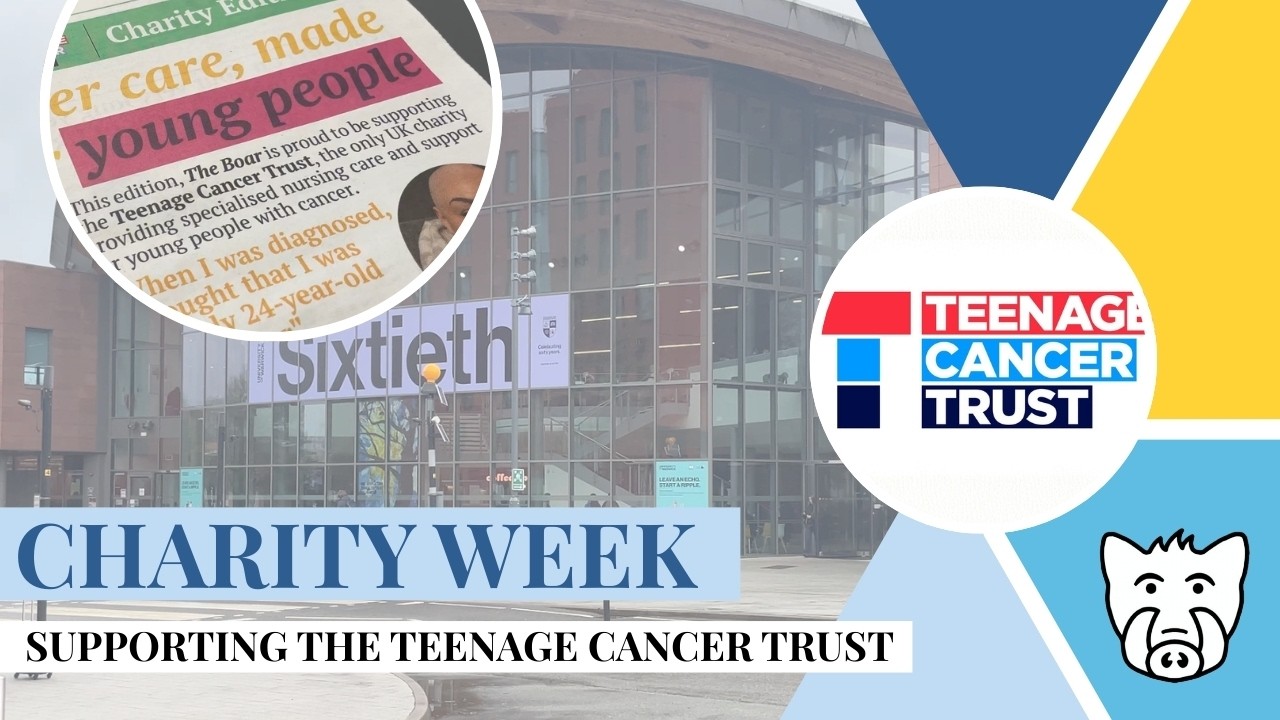 Supporting The Teenage Cancer Trust | Charity Week @ The Boar