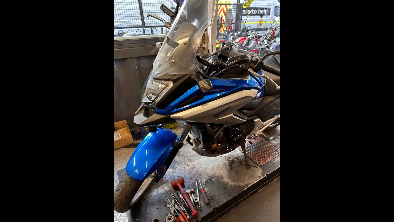 nc750x steering head bearing replacement