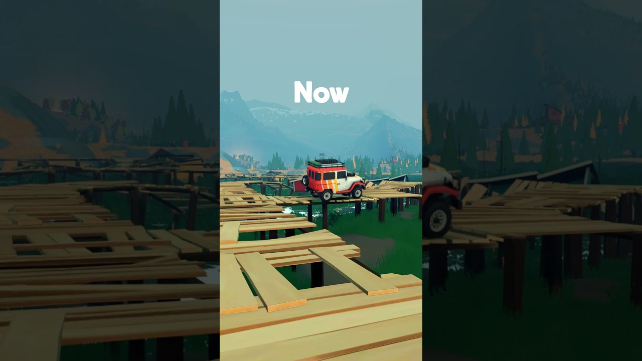 How far we&rsquo;ve come #gamedev #overthehill #offroad