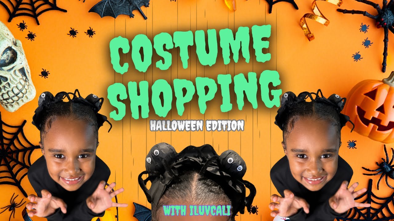 8-Year Old Goes Halloween Costume Shopping | @iLuvCali