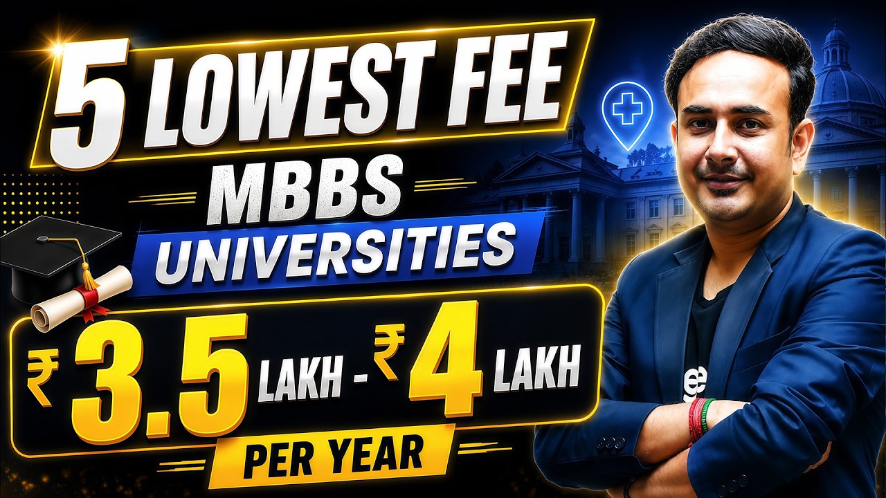 Top-5 Lowest Fees MBBS Universities l Budget 3-4 Lakhs Per Year l #reneet2026 #neetcounselling2026