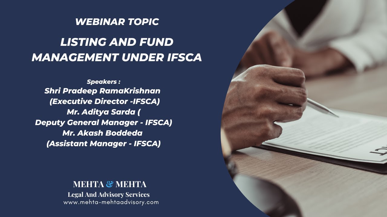 Listing and Fund Management under IFSCA