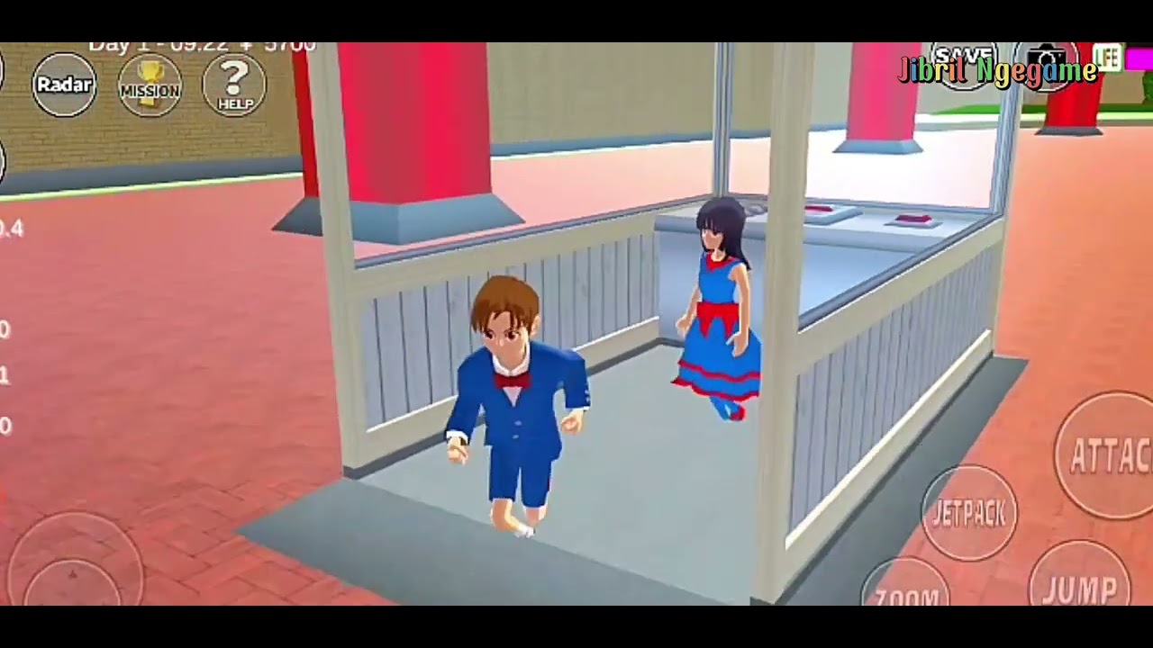 Yuta dan Mio Naik Wahana!!! Mio Tertinggal di wahana